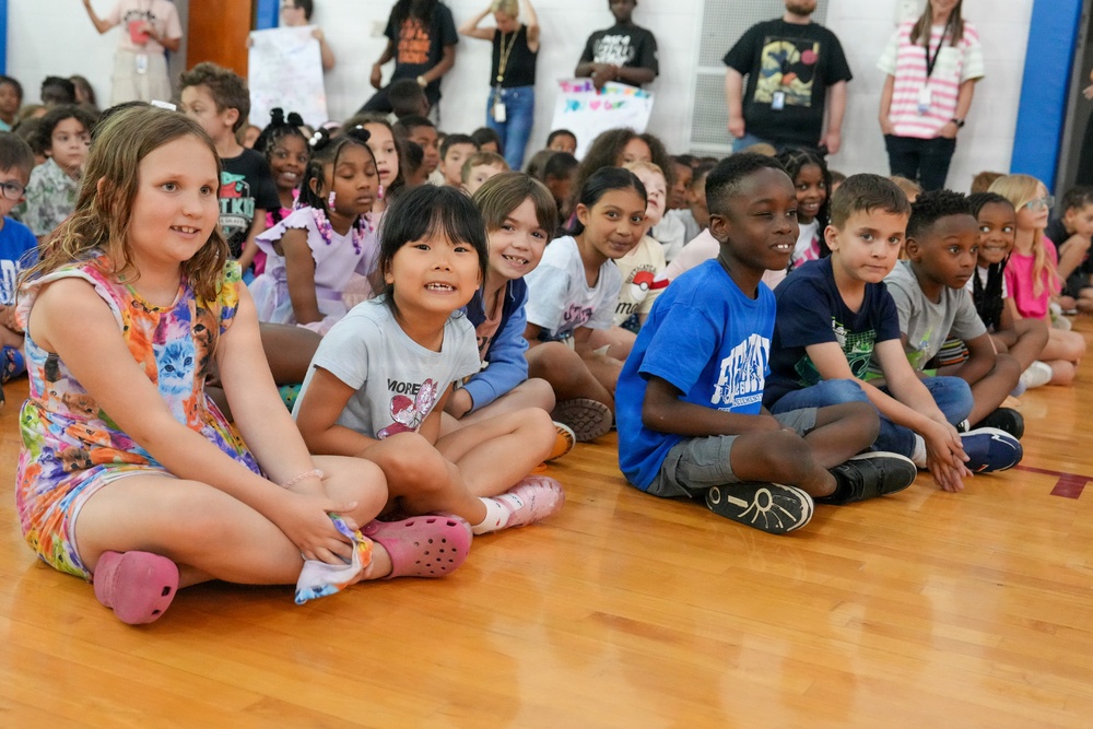 Pershing Hill Elementary School Farewell to Col. Gore