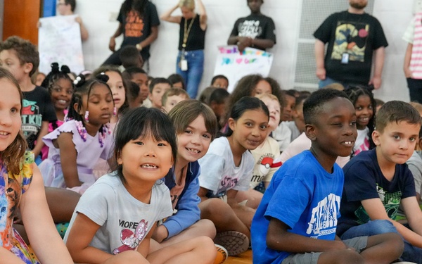 Pershing Hill Elementary School Farewell to Col. Gore