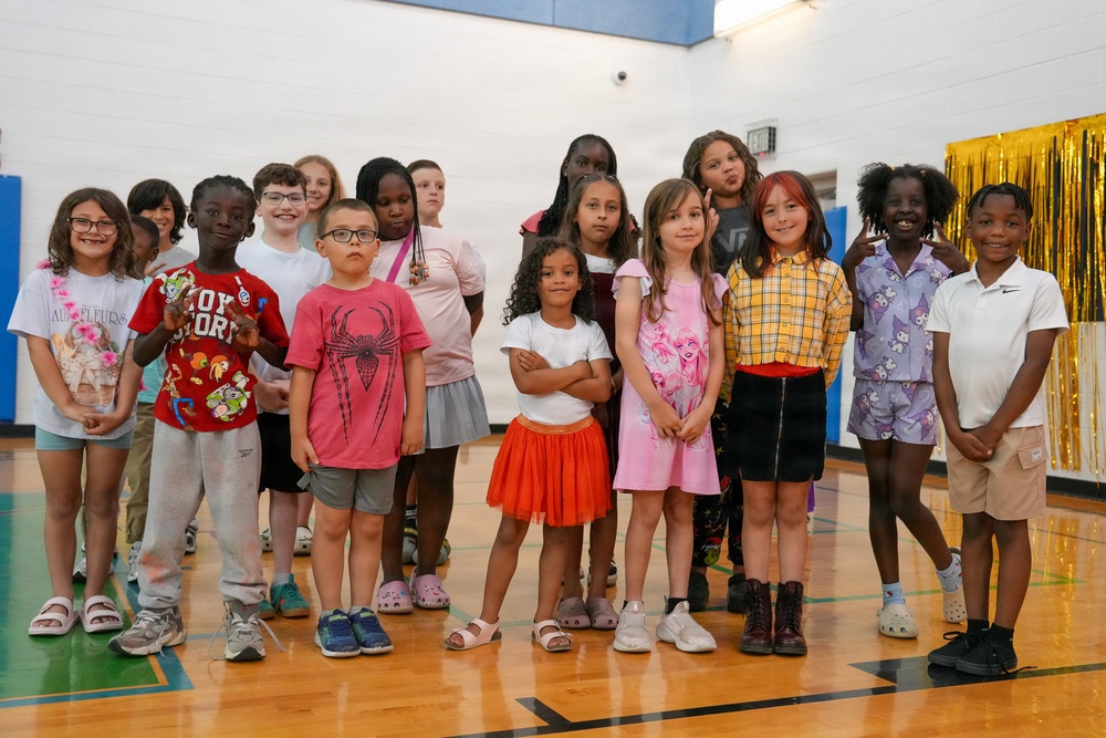 Pershing Hill Elementary School Farewell to Col. Gore