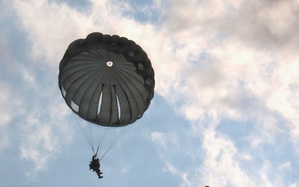 404th Civil Affairs Battalion Collective Parachute Descent at JB MDL