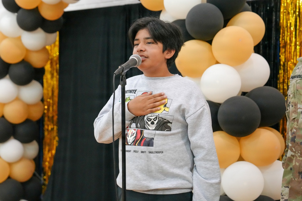 Pershing Hill Elementary School Farewell to Col. Gore