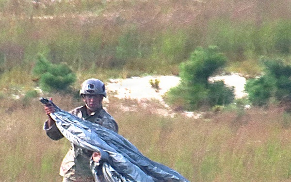 404th Civil Affairs Battalion Parachute Recovery at JB MDL