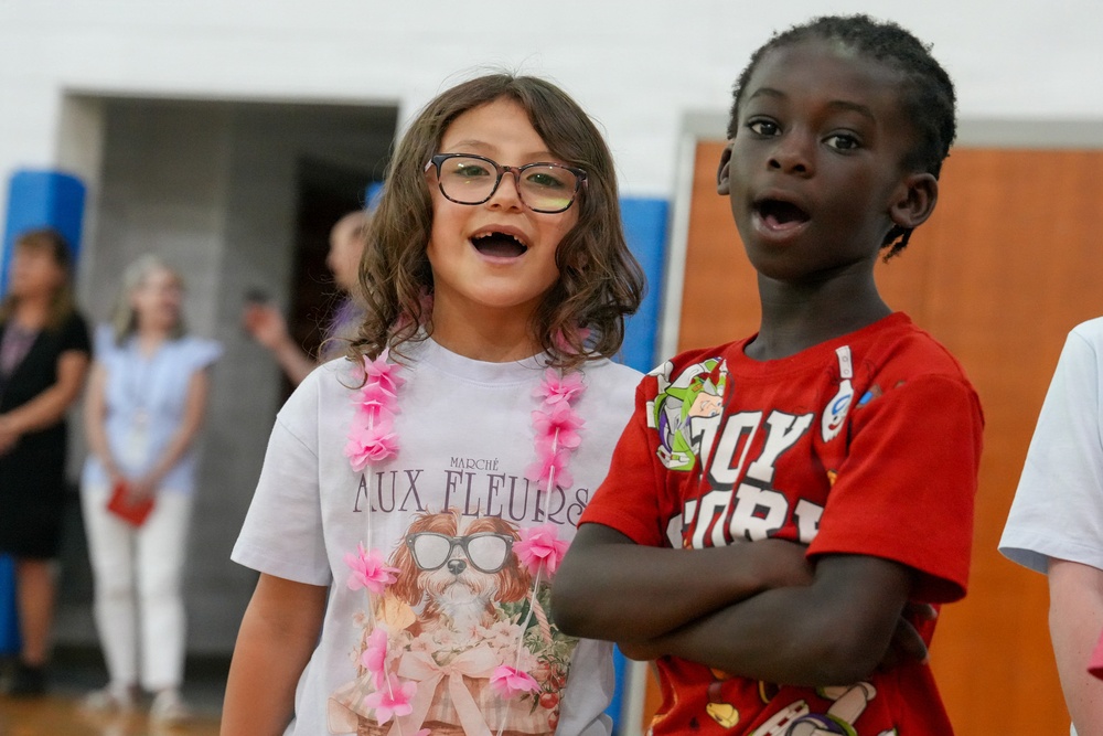 Pershing Hill Elementary School Farewell to Col. Gore