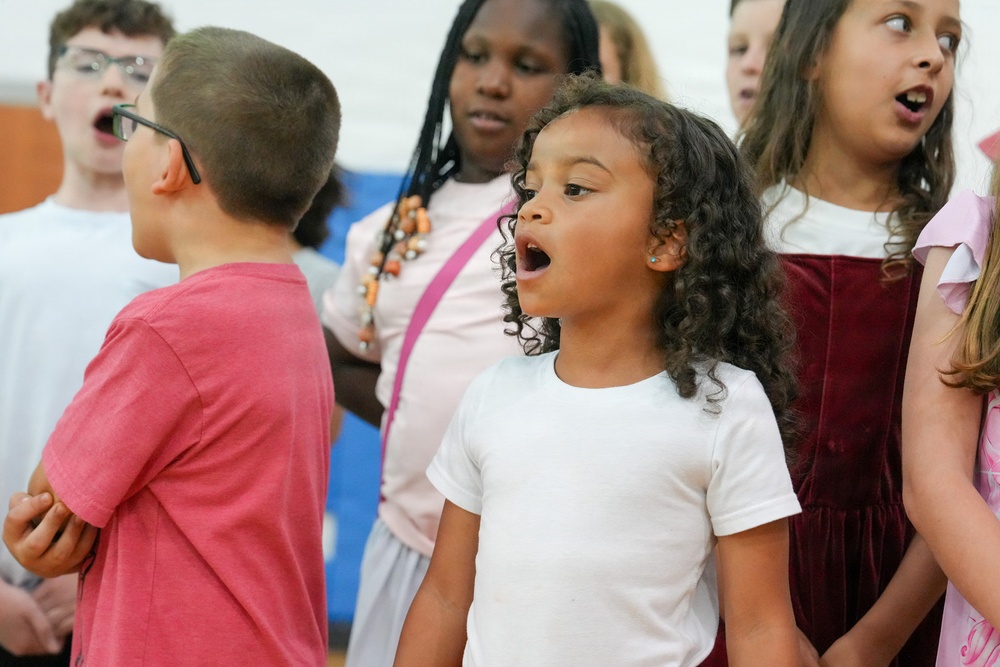 Pershing Hill Elementary School Farewell to Col. Gore