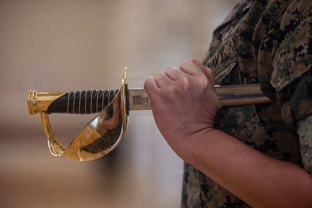 2nd Marine Division Command Master Chief Change of Charge