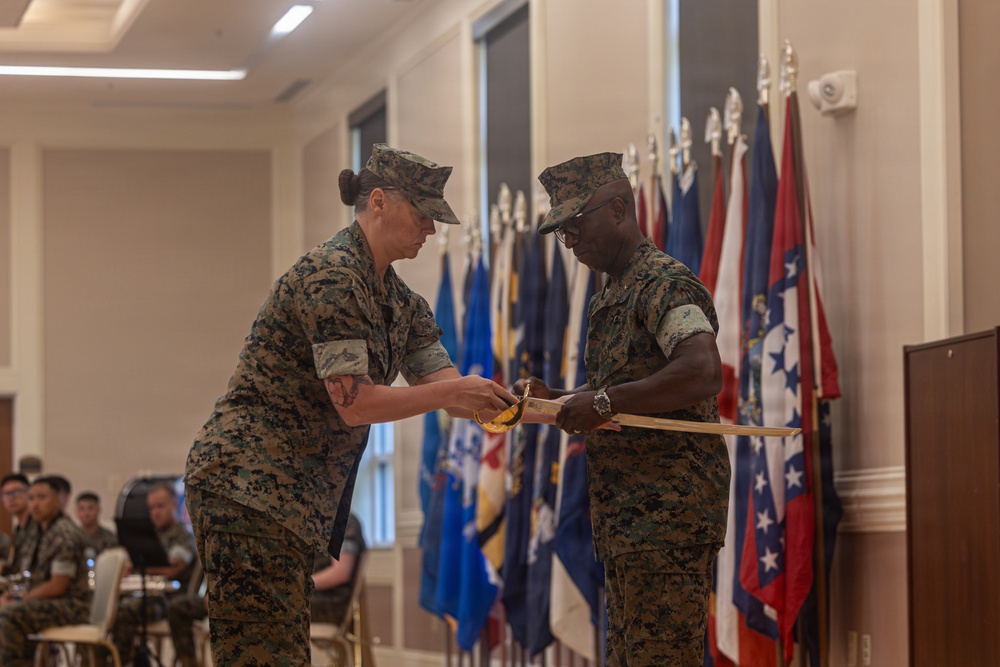 2nd Marine Division Command Master Chief Change of Charge