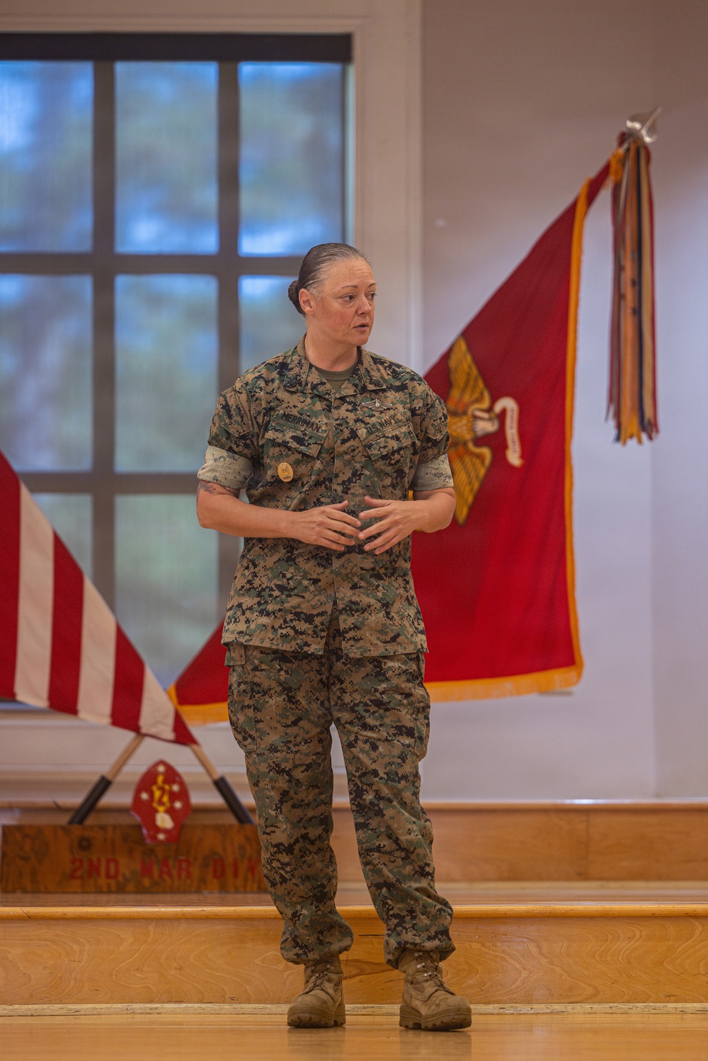 2nd Marine Division Command Master Chief Change of Charge
