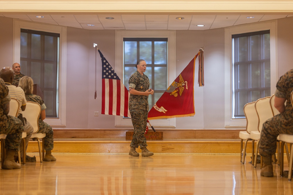 2nd Marine Division Command Master Chief Change of Charge
