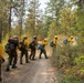 Active-duty U.S. Army Soldiers from 7th Infantry Division activated as wildland firefighters on the Stormy Mountain Fire