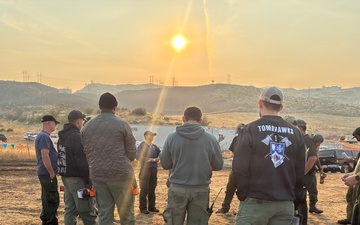 Active-duty U.S. Army Soldiers from 7th Infantry Division activated as wildland firefighters on the Stormy Mountain Fire