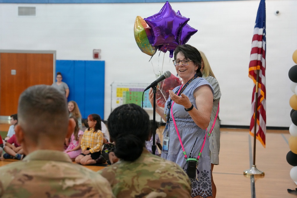 Pershing Hill Elementary School Farewell to Col. Gore