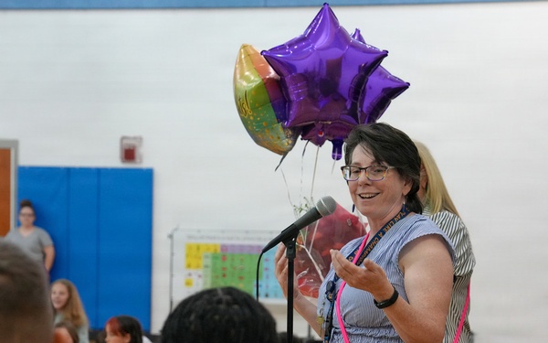 Pershing Hill Elementary School Farewell to Col. Gore