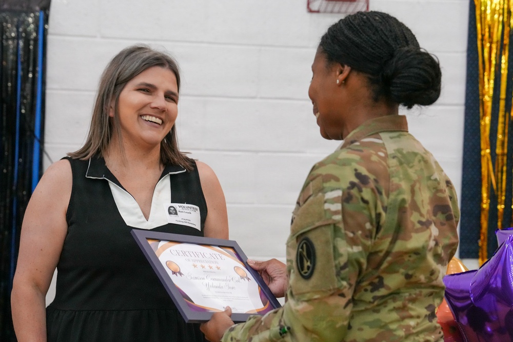 Pershing Hill Elementary School Farewell to Col. Gore