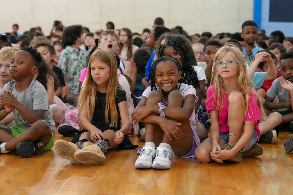 Pershing Hill Elementary School Farewell to Col. Gore