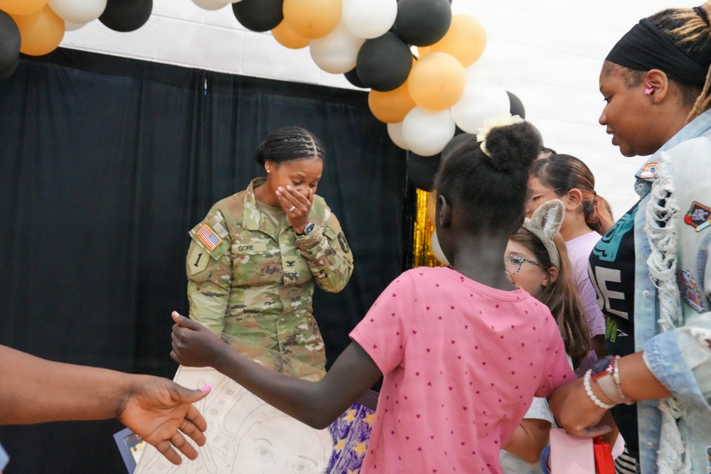 Pershing Hill Elementary School Farewell to Col. Gore