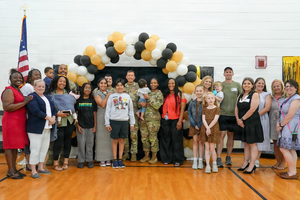 Pershing Hill Elementary School Farewell to Col. Gore