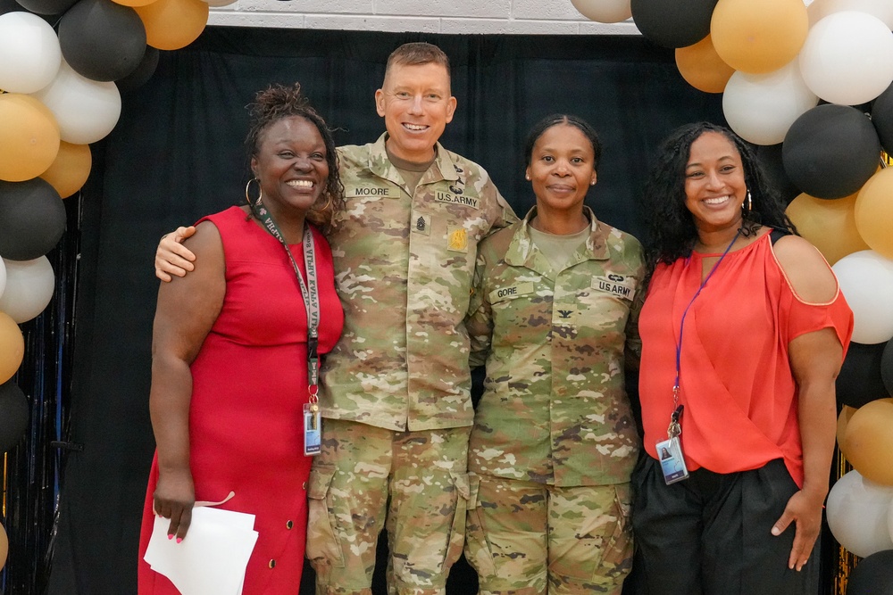 Pershing Hill Elementary School Farewell to Col. Gore