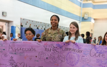 Pershing Hill Elementary School Farewell to Col. Gore
