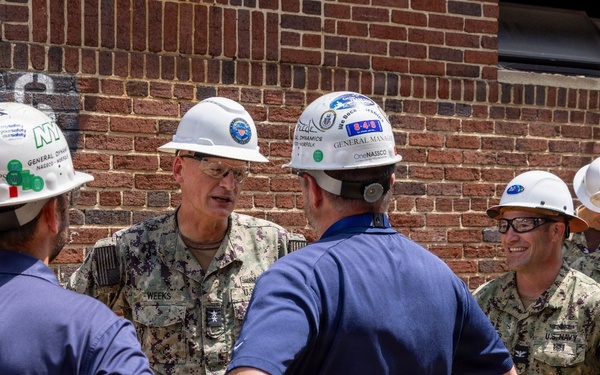 Portfolio Acquisition Executive (PAE IO) Visit to General Dynamics NASSCO and BAE Shipyard