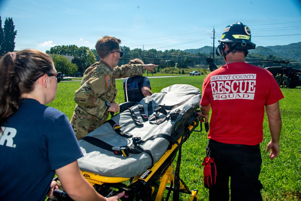 1-230th Aviation Regiment Builds Medical Readiness with Tennessee Agencies