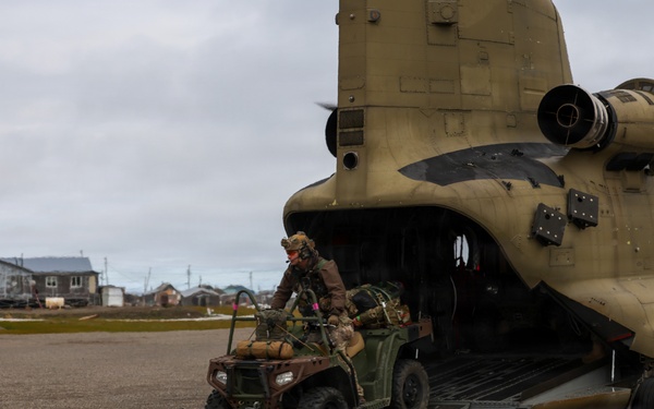 Green Berets, Alaska Army National Guard air crew perform RAPIDS infil to St. Lawrence Island during Operation Polar Dagger