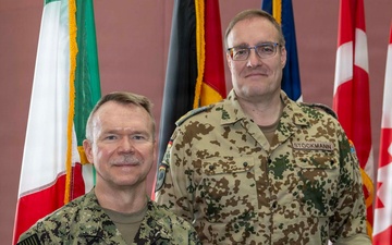 USSPACECOM meets with German MNF-OOD principle officers, German military space leaders