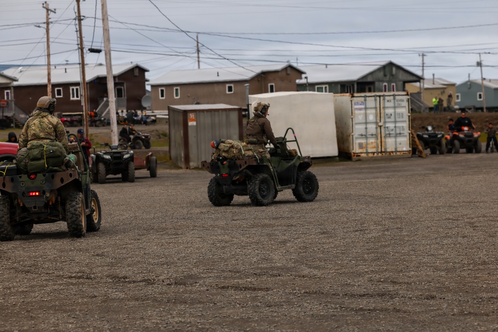 Green Berets, Alaska Army National Guard air crew perform RAPIDS infil to St. Lawrence Island during Operation Polar Dagger