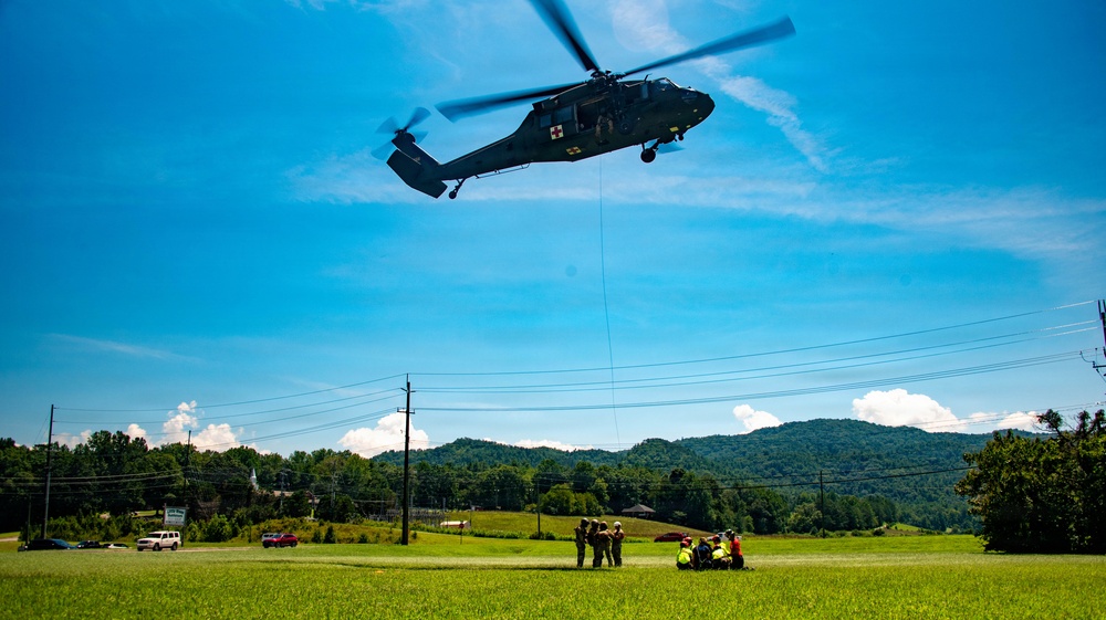 1-230th Aviation Regiment Builds Medical Readiness with Tennessee Agencies