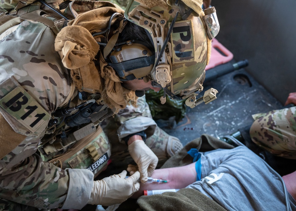 332d Air Expeditionary Wing participates in mass casualty training exercise