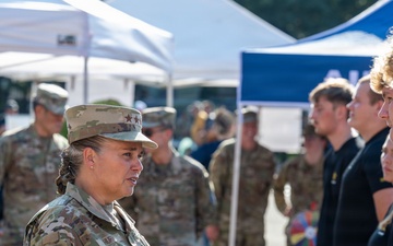 Lt. Gen. Linda S. Hurry Dayton Dragons American Celebration Night