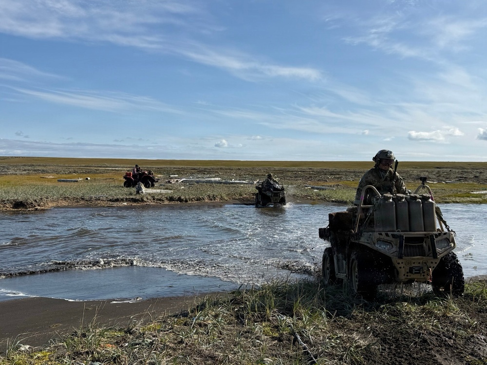 Green Berets conduct long-range patrol across St. Lawrence Island during Operation Polar Dagger