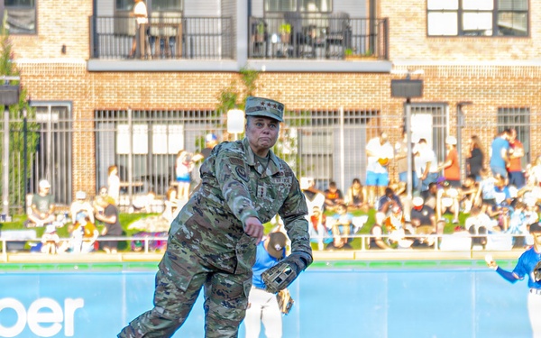Lt. Gen. Linda S. Hurry Dayton Dragons American Celebration Night