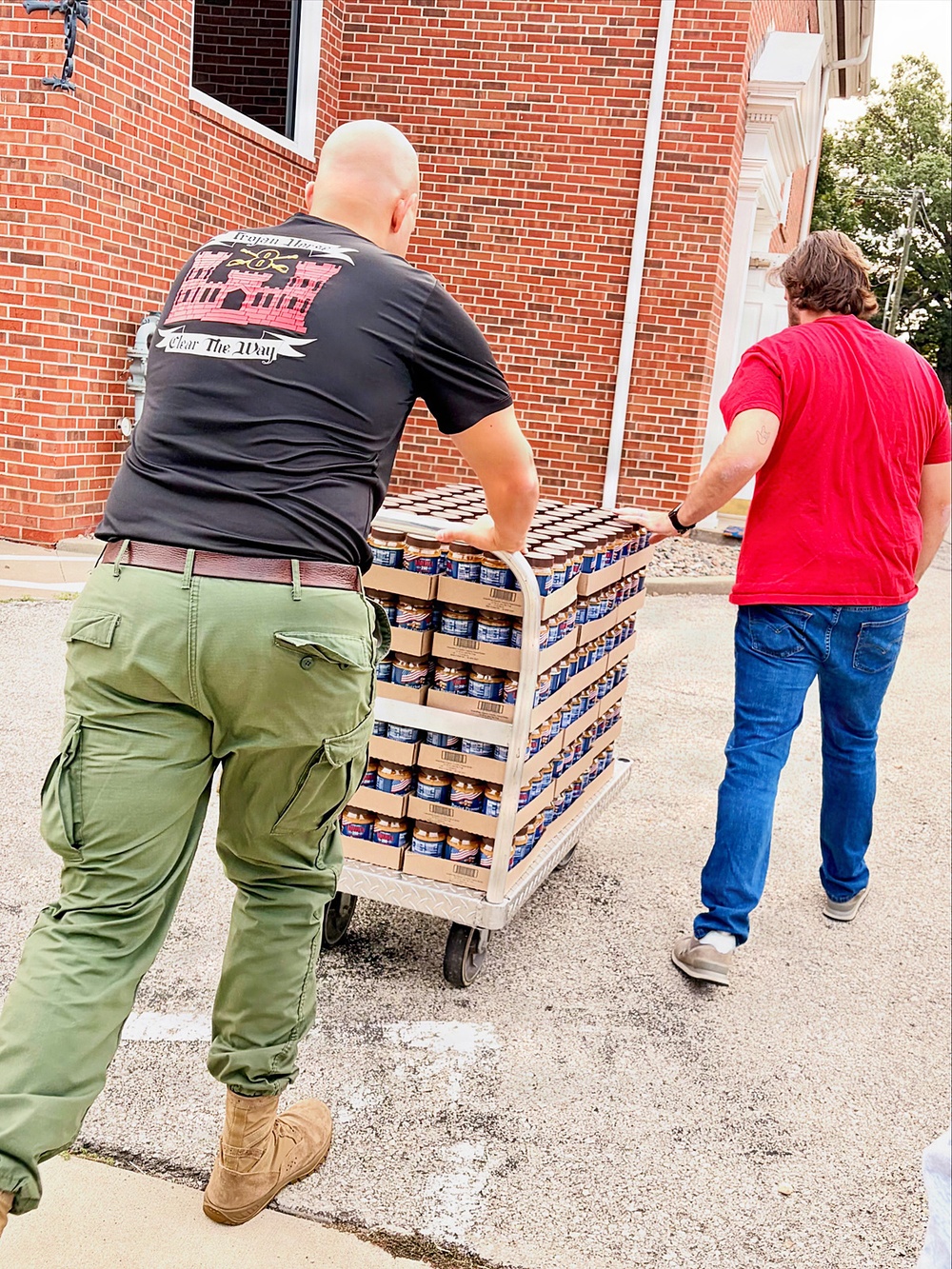 22,000 jars of peanut butter spark Fort Leavenworth community-wide effort to support military families