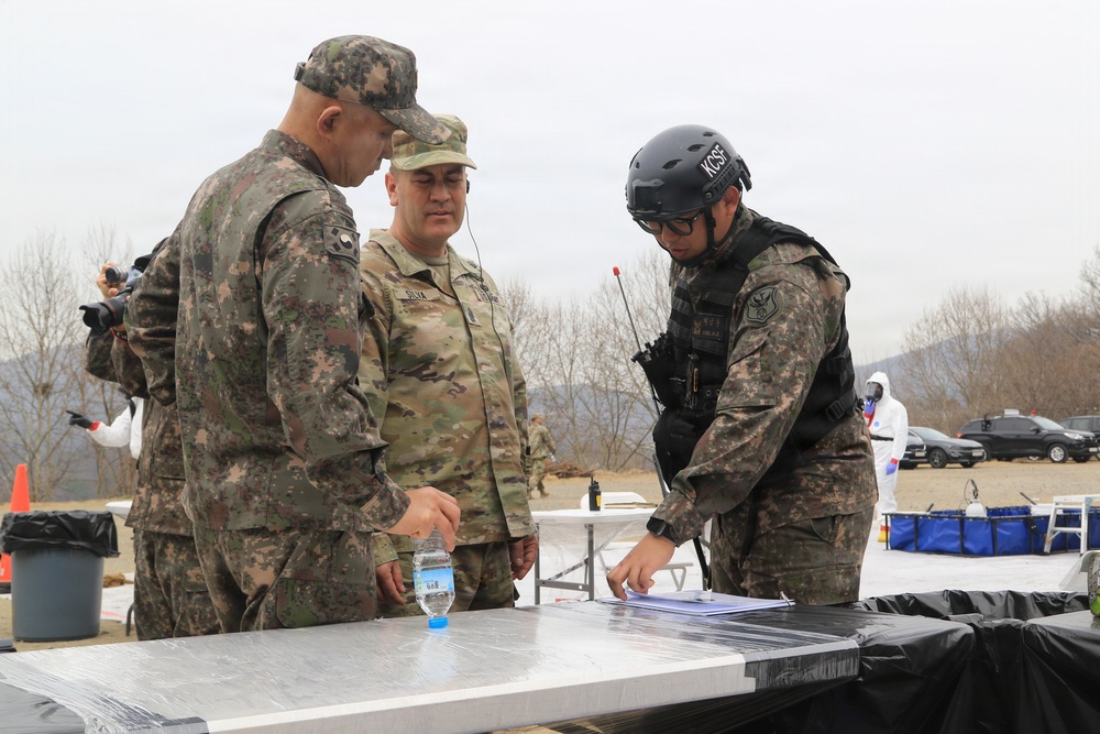 US Army all hazards command participates in Exercise Freedom Shield in South Korea