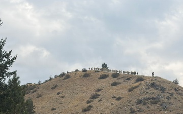 Active-duty U.S. Army Soldiers from 7th Infantry Division activated as wildland firefighters on the Little Giant Fire