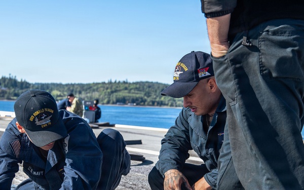 Ronald Reagan Sailors