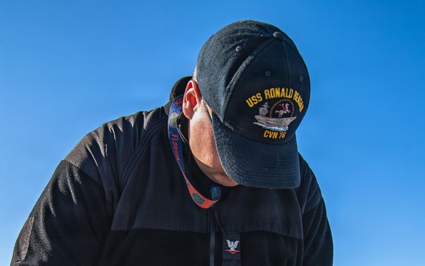 Ronald Reagan Sailors Conduct Maintenance