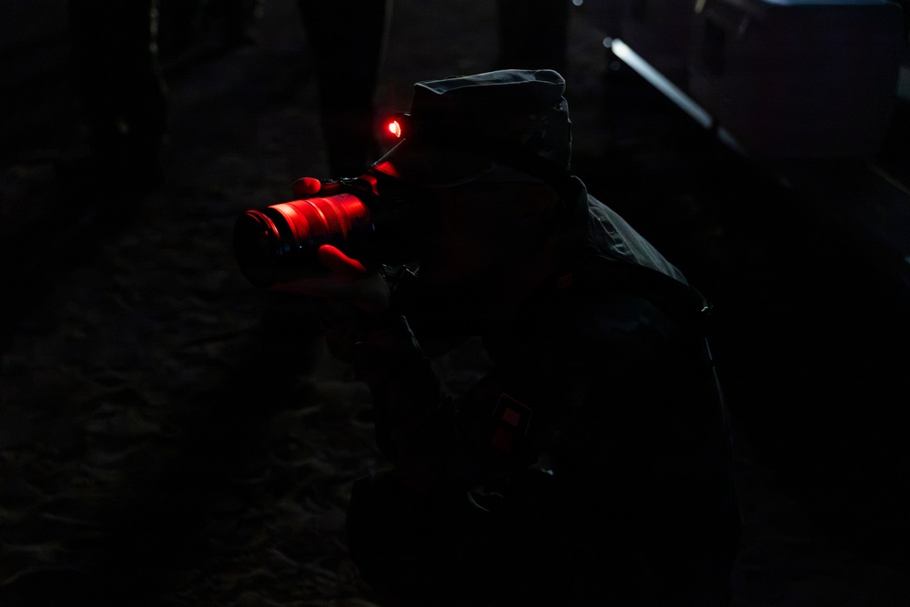 Pershing Cup: The Army’s Best OC/T Competition Night Land Navigation