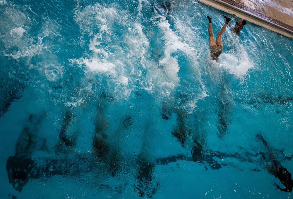Diving in