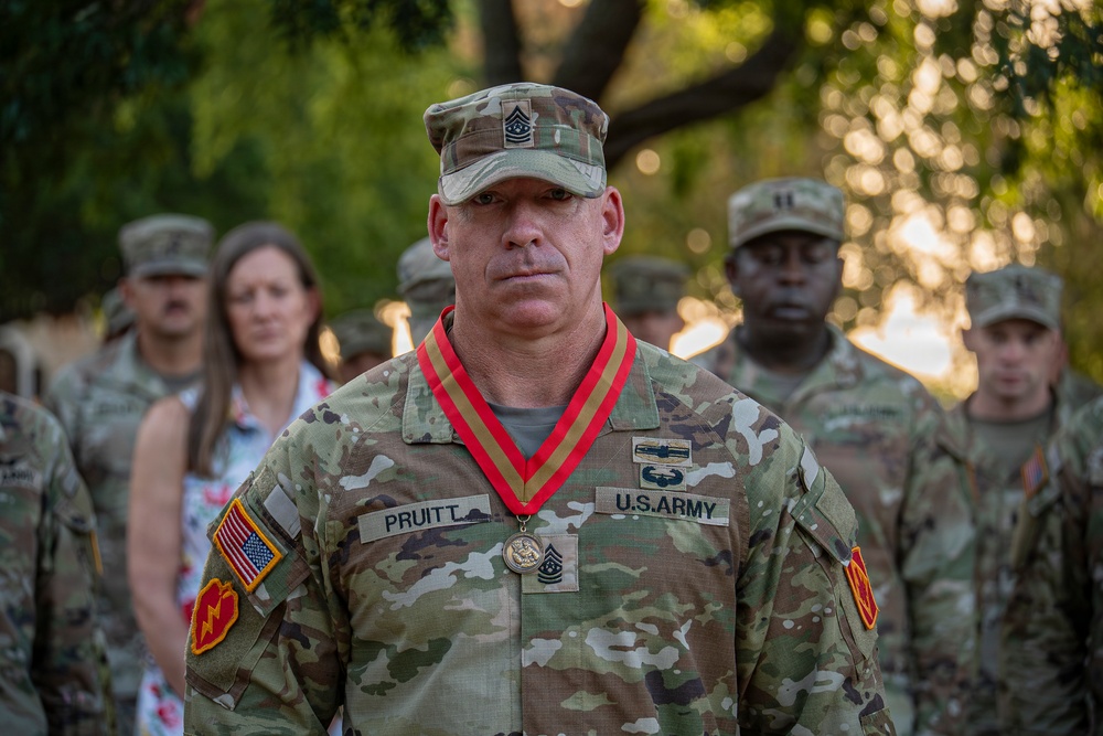 75th Field Artillery Brigade Change of Responsibility