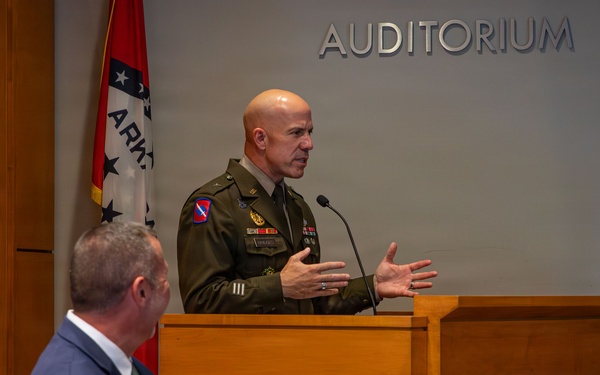 Academies of Central Arkansas Foundation announces partnership with Arkansas National Guard.