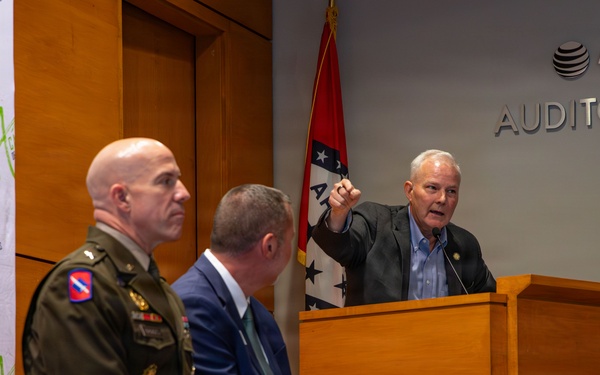 Academies of Central Arkansas Foundation announces partnership with Arkansas National Guard.