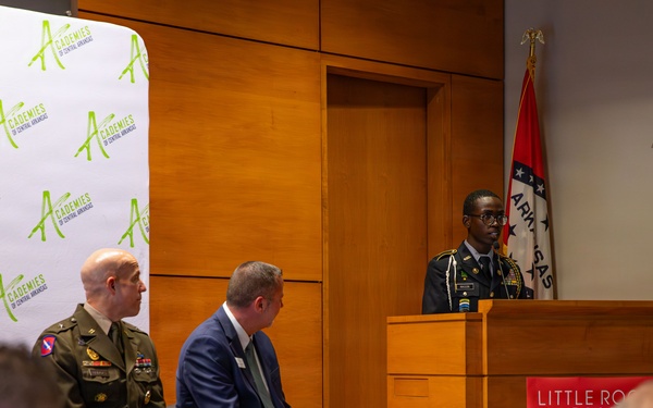 Academies of Central Arkansas Foundation announces partnership with Arkansas National Guard.