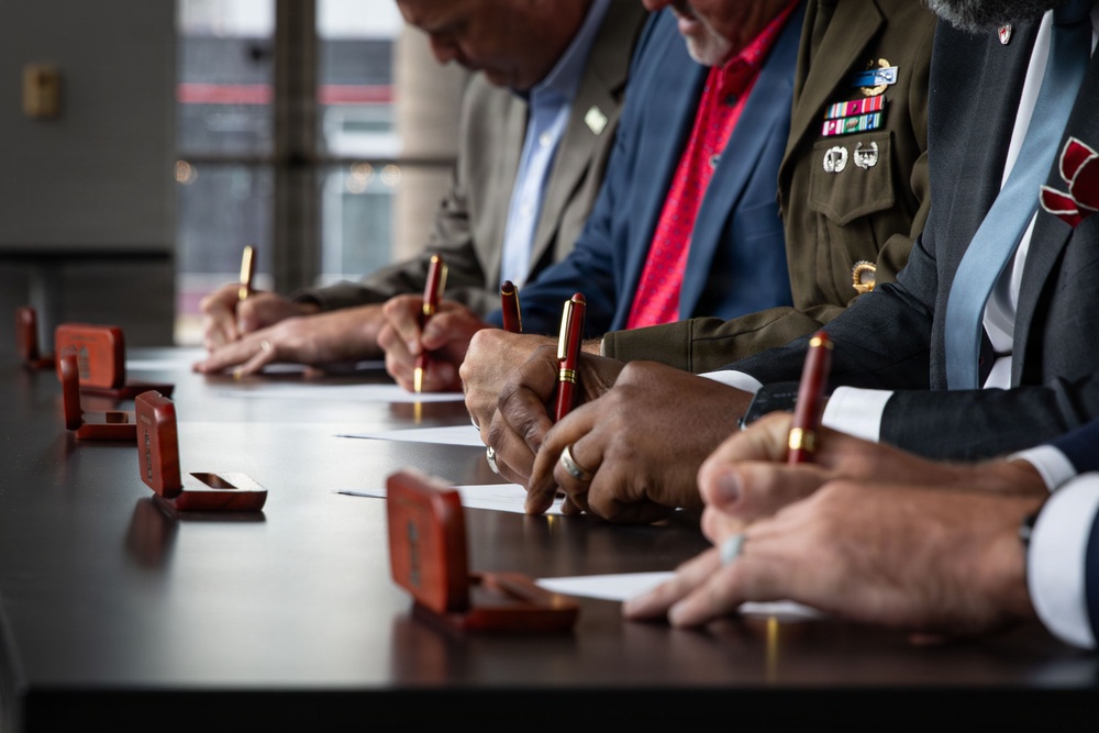 Academies of Central Arkansas Foundation announces partnership with Arkansas National Guard.