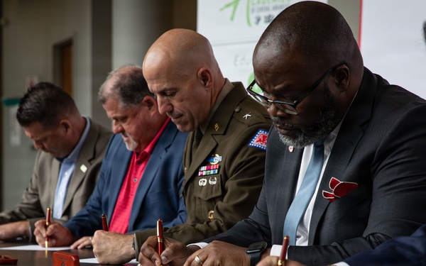 Academies of Central Arkansas Foundation announces partnership with Arkansas National Guard.