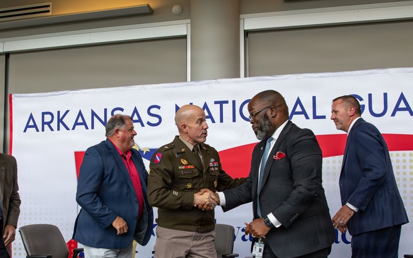 Academies of Central Arkansas Foundation announces partnership with Arkansas National Guard.