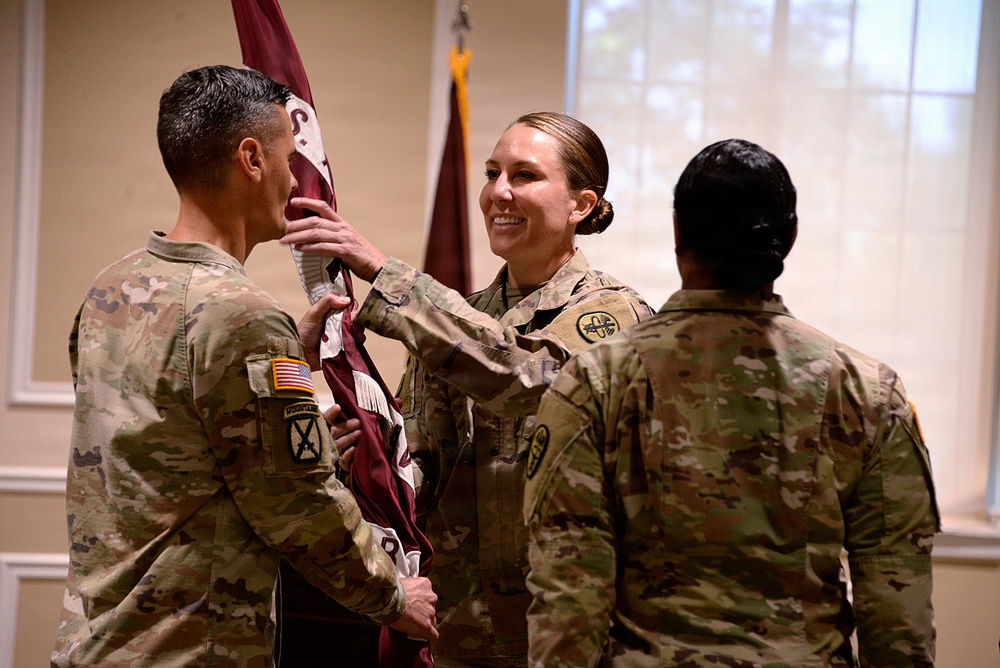 Bilderback assumes command of Munson Army Health Center