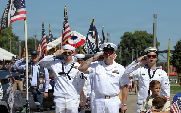 Cactus Soldiers on the Concourse: 103rd ESC Marches Proud at the Iowa State Fair