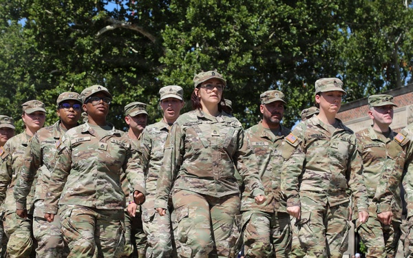 Cactus Soldiers on the Concourse: 103rd ESC Marches Proud at the Iowa State Fair