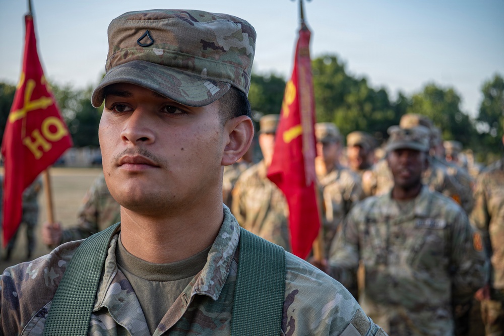 75th Field Artillery Brigade Change of responsibility